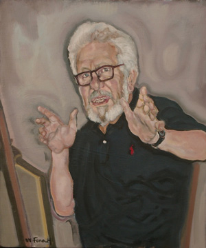 autoportrait William Fenech artiste peintre